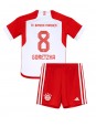 Bayern Munich Leon Goretzka #8 Domácí dres pro děti 2023-24 Krátký Rukáv (+ trenýrky)
